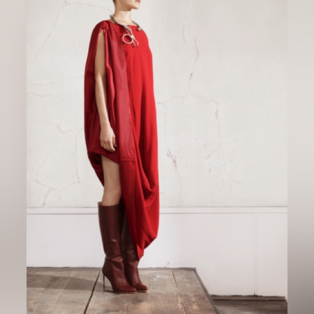 Maison Martin Margiela H&M red dress